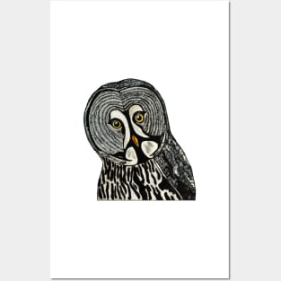 Great Gray Owl Posters and Art